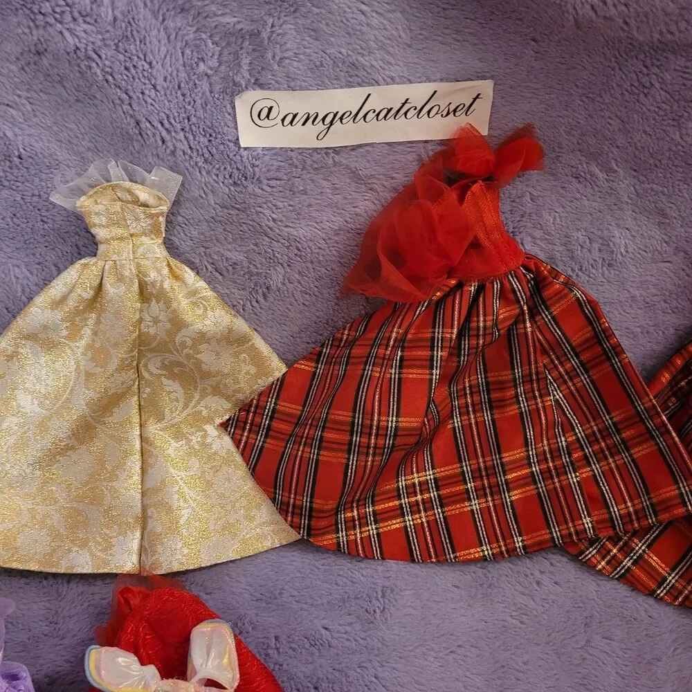 Barbie Model Muse Gown Lot Collector Christmas Holiday Dress Dresses Fancy Style